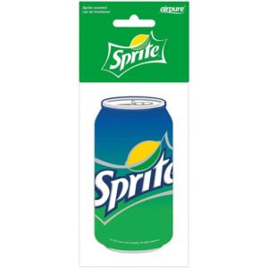 2X Sprite Can Car Air Freshener  Fragrance Scent 2D - Citrus