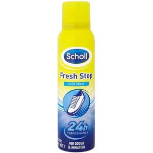 Scholl Fresh Step Shoe Foot Spray 150ml Odour Elimination Removes Trainer Smell
