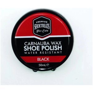 2x Generic Kiwi black Shoe Polish Tin 40ml - Shine & Protect