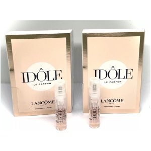 LANCOME PARIS IDOLE LE PARFUM 2 X 1.2ml FOR WOMEN MINI SPRAY