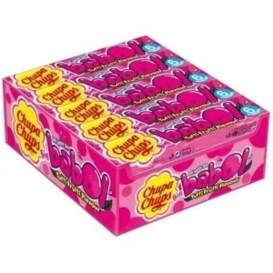 Chupa Chups Big Babol Tutti Frutti Flavour Soft Bubble Gum 27.6g x 20 Full Box
