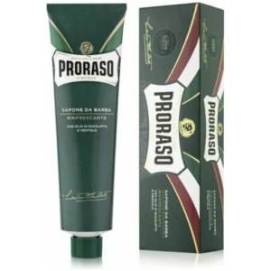 PRORASO 150ML SHAVING CREAM TUBE MENTHOL REFRESHING - New Super Formula
