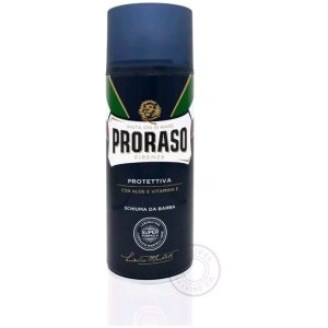 PRORASO Shaving Foam Can Blue/Protective Aloe & Vitamin E 400ml Tracked Delivery