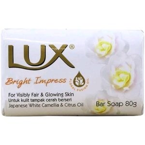 Lux Bright Impress Soap Floral Fusion Oil Visible Bright Skin Bar 80g Tracked