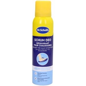 Scholl Shoe Deo Spray 150ml Odour Elimination Removes All Shoes Smell Upto 48h