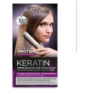 Kativa Keratin Xpress Brazilian 12 Weeks Professional Straightening Vegan
