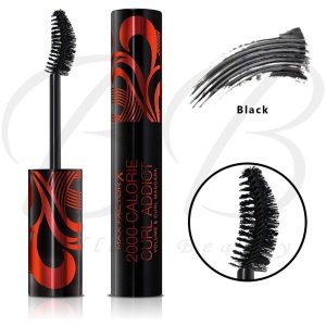MAX FACTOR 2000 Calorie Curl Addict Volumising and Curling Mascara - Black *NEW*