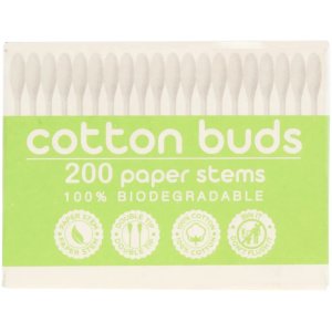 400 x Cotton Buds Paper Stem Make Up Ears Applicator Swabs Double Ended Tips