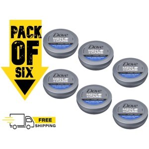 Dove Men + Care Ultra Hydra Cream 75ml for Face, Hands and Body Pack of 6