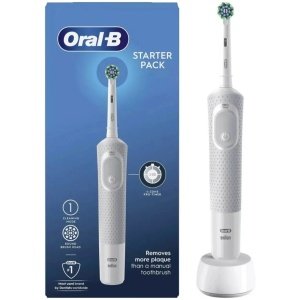 Oral-B White Starter Pack Electric Toothbrush Vitality 100 Precision Clean Uk