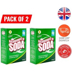 Dri-Pak Clean & Natural Bicarbonate of Soda Box - 500g x 2